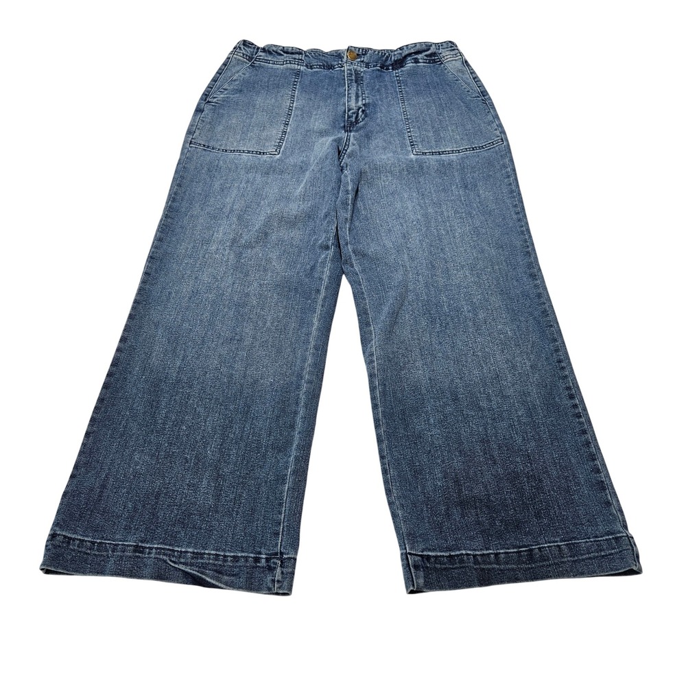 d. jeans wide leg women's jeans blue denim